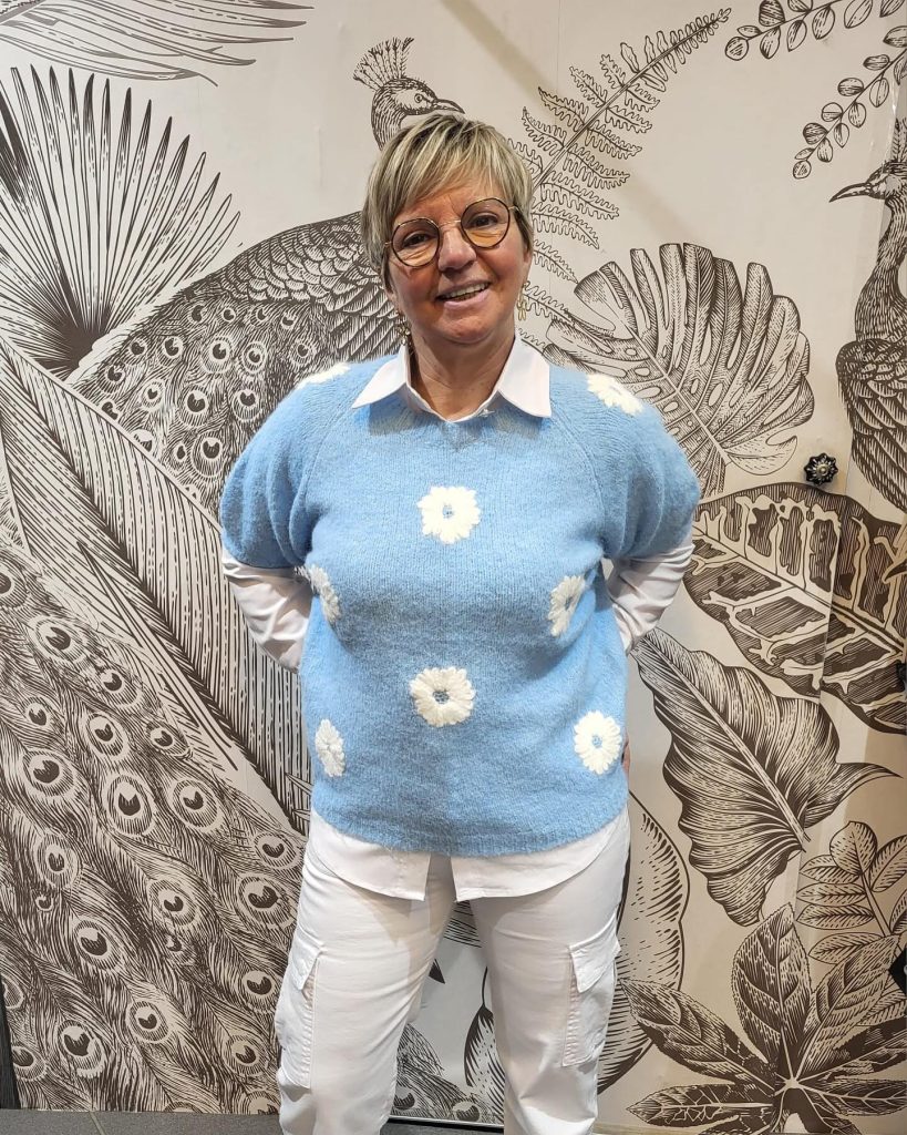 Isabelle Dreelinck, gérante du magasin de vêtements pour femmes à Wavre, Kit A Plaire